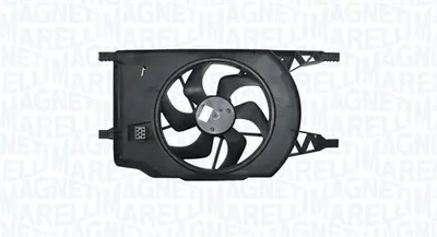 Ventilator radiator (cu carcasa) potrivit RENAULT ESPACE IV, LAGUNA II, VEL SATIS 1.6-3.5 03.01
