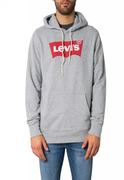 Hanorac Barbati - Levi`s - 9254043 - Logo - Gri - Gri