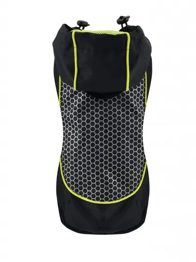 Pelerina ploaie Reflective - Negru - XS