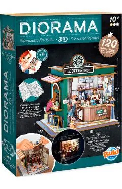 Diorama 3D: Cafenea