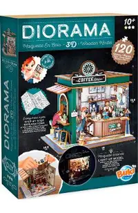 Diorama 3D: Cafenea