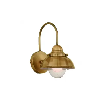 Aplica Sailor D20, 1 bec, dulie E27, D:200 mm; H:325 mm; Brun