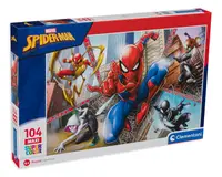 Puzzle Clementoni din 104 de maxi piese - Spiderman