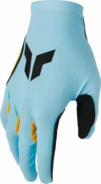 Manusi atv cross Thor SportMode Iconic, culoare albastru deschis, marime 2XL