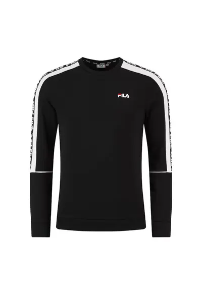 Bluza TEOM - Bumbac/Poliester - Negru/Alb