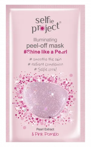 Masca exfolianta iluminanta Galaxy Shine Like A Pearl, 12ml, Selfie Project