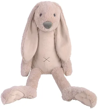 Jucarie moale Happy Horse - Iepurasul Richie, Old pink, 58 cm