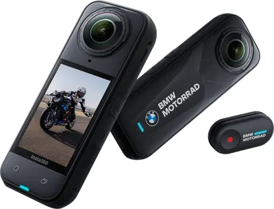 Cameră de acțiune Insta360 - X5 BMW Motorrad Edition, 8K, 72MPx, neagră