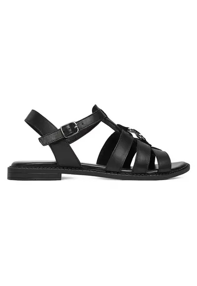 Sandale dama piele naturala - elegante - Negru