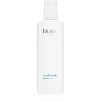 bluem Oxygen for Health Fluoride Free apă de gură fara flor 500 ml