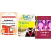 Pachet Bacalaureat Limba si literatura romana Subiectul 1 si 2, Istorie si Psihologie