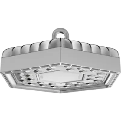 Esalite Hb - 16k - Elliptical Optic - Dali - 3000 K (cri 80) - Ip65 - Class I - Ral 9006 Grey