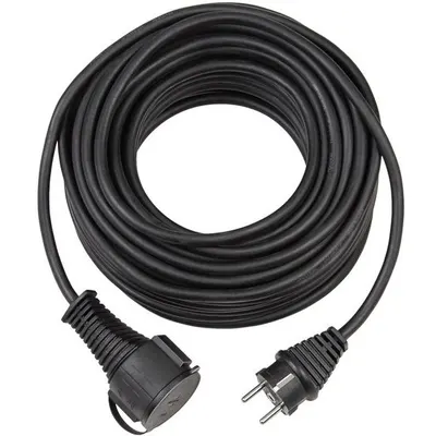 Cordon prelungitor Brennenstuhl, IP44, 5m, H05RR-F 3G1,5 - Negru 1161420 / 4007123167012