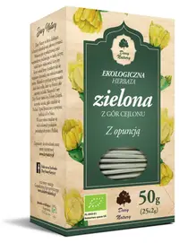 Ceai verde bio cu fructul cactusului, 25 plicuri, Dary Natury