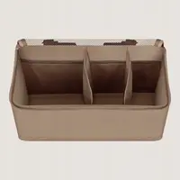 Organizator multifunctional Lionelo Sidepocket M Bej, 3 compartimente, universal, 43x15x23 cm