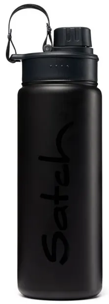 Sticla de apa Satch - Black Steel, 650 ml, otel