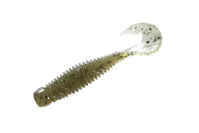 Vierme Jackall Wobbring 2 Inch Green Pumpkin Pepper 7 Buc / Plic