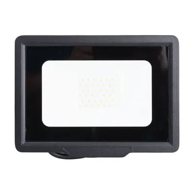 Proiector LED SMD Slim 30W CW Negru