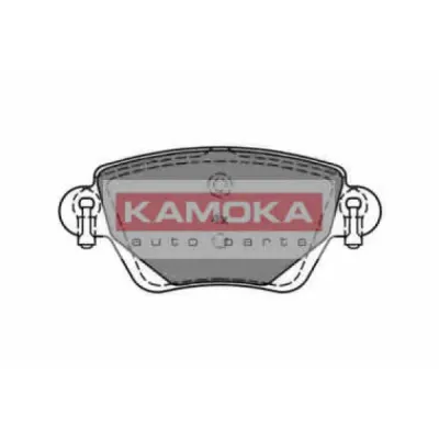Set placute frana, frana disc KAMOKA JQ1012832