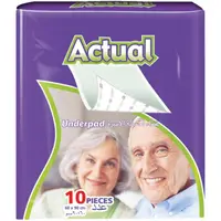 Paturici Absorbante pentru Pat, Actual Double, 60 x 90 cm, 10 Bucati
