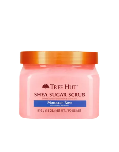 Exfoliant pentru corp Moroccan Rose, 510g, Tree Hut