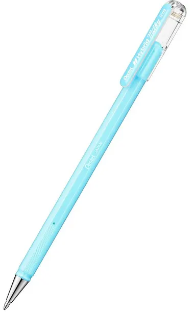 Roller Pentel - Hybrid Milky K 108, 0.8 mm, albastru