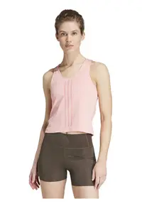 Maiou sport adidas - reversibil - roz - din materiale reciclate - cu tehnologie AEROREADY