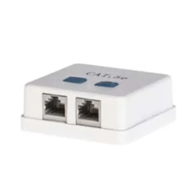 Priza Aparentan2 Inlets Shielded Type Cat. 5e Rj45 Thermoplastic White