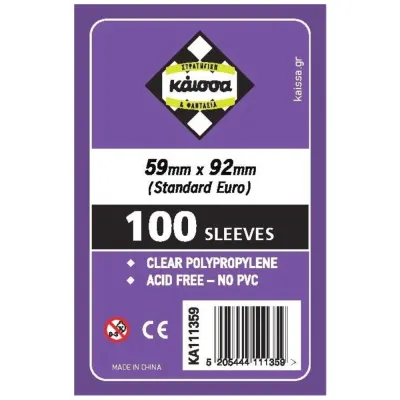 Sleeve-uri Kaissa Standard Euro (100)