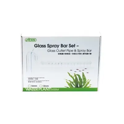 ISTA - Spray bar sticla, set - Glass Outlet Pipe & Spray Bar 12 mm