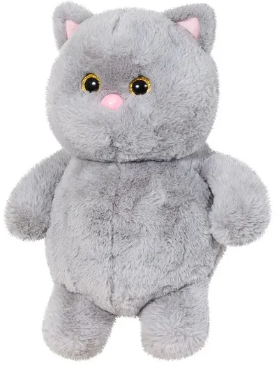 Jucărie de pluș Stip - Grey Cat, 35 cm