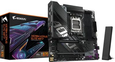 Placă de bază Gigabyte - AORUS X870 STEALTH, AM5