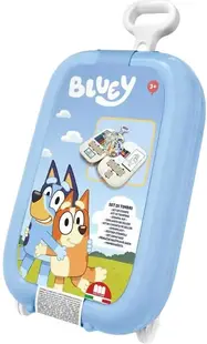 Set de colorat în valiză cu roți Multiprint Bluey