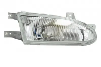Far dreapta (H4, manual, fundal argintiu) HYUNDAI ACCENT 1994-2000