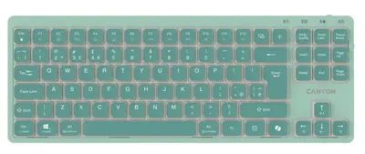 Tastatură mecanică Canyon – OnType 10, TKL, verde