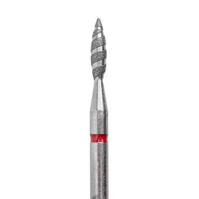 Capat freza diamant - flacara Tornado fina 2x8 mm - #141