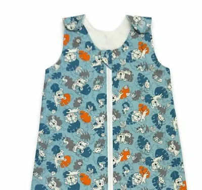 Sac de dormit vara 0.5 tog Tiger Jungle 130 cm