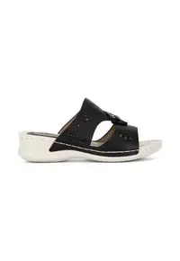 Slapi dama - 590559 - Sintetic - Negru - Negru