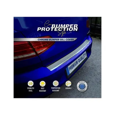 Ornament protectie portbagaj cromat compatibil Mercedes B Class W247 Hatchback 2018- Cod: ER-1107