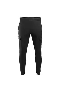 Pantaloni trening barbati Emporio Armani bumbac - negru - Negru