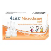 4 Lax Microclisme Copii, 6 unidoze – Solacium