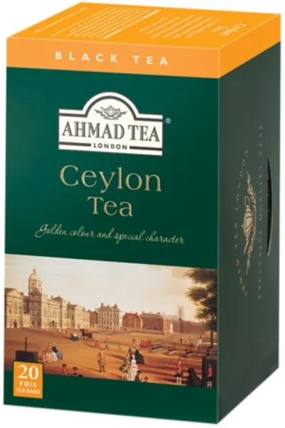 Ceylon Tea Ceai negru, 20 de pliculețe, Ahmad Tea