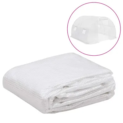 vidaXL Copertină de rezervă pentru seră (9 m²), transparent, 3x3x2 m