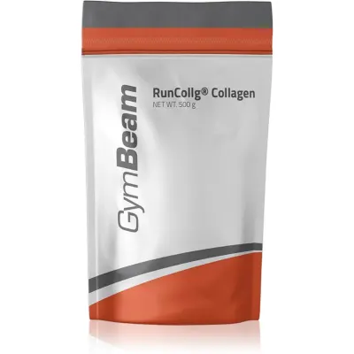 GymBeam RunCollg® Collagen colagen hidrolizat cu vitamina C aroma Unflavored 500 g