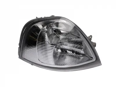 Far dreapta (H1 H7, reglaj electric, cu motoras, fundal cromat) NISSAN INTERSTAR OPEL MOVANO RENAULT MASTER II 2003-2010