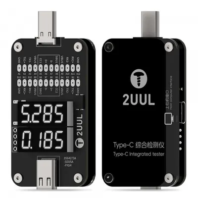 Tester Voltaj 2UUL PW32, USB-C