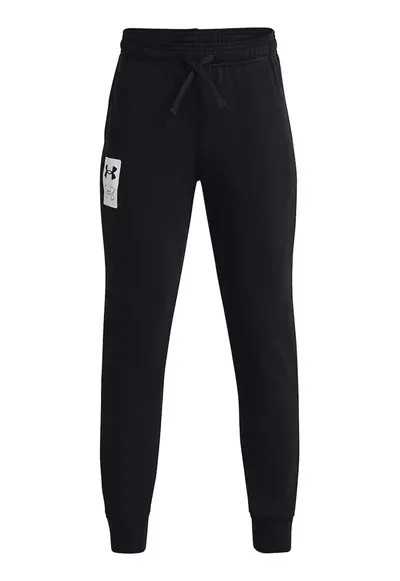 Pantaloni cu talie ajustabila pentru fitness Rival - Negru