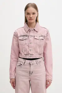 Karl Lagerfeld Jeans geacă de blugi pentru femei, din denim