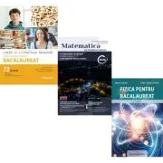 Pachet Bacalaureat 2026. Limba si literatura romana 72 teste complete, Matematica pe intelesul tuturor M-mate-info, M-stiintele naturii si Fizica