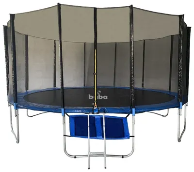 Trambulina cu plasă și scară Buba - 16'', 488 cm